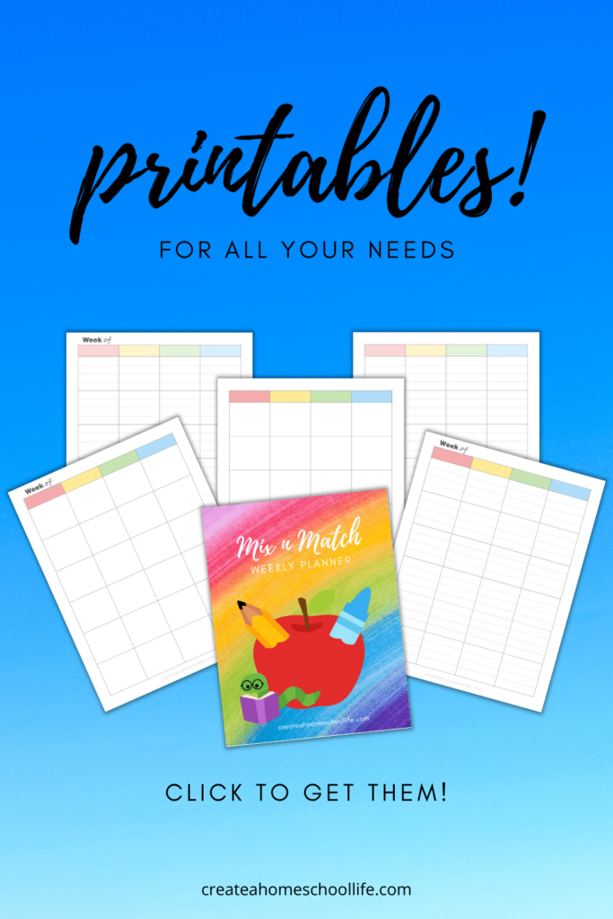 printable planning pages pdf